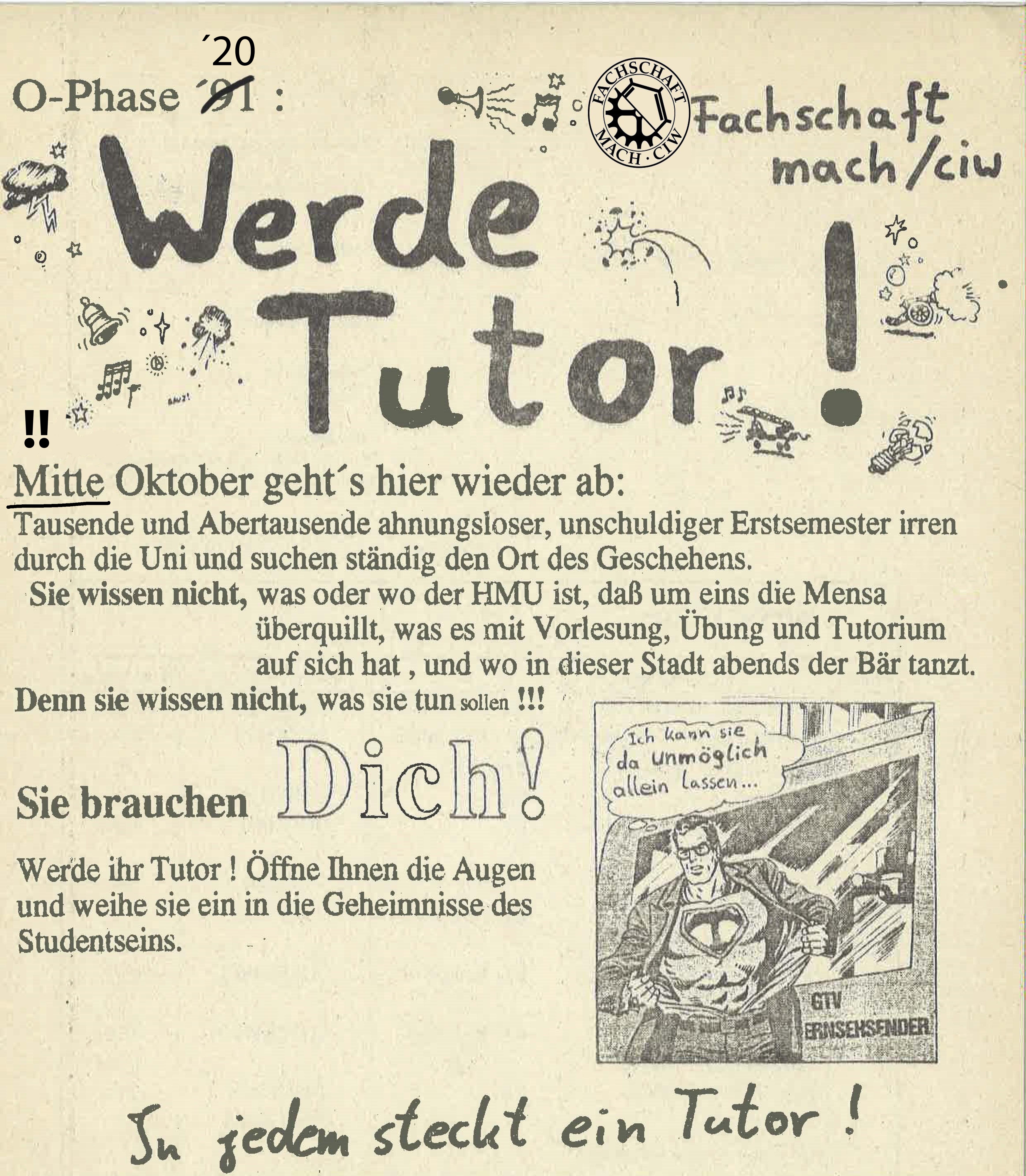 Werde O-Tutor