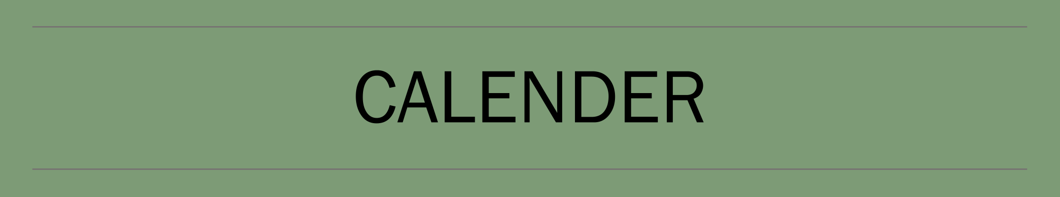 Calendar